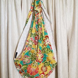 Hibiscus Print Pet Sling Carrier